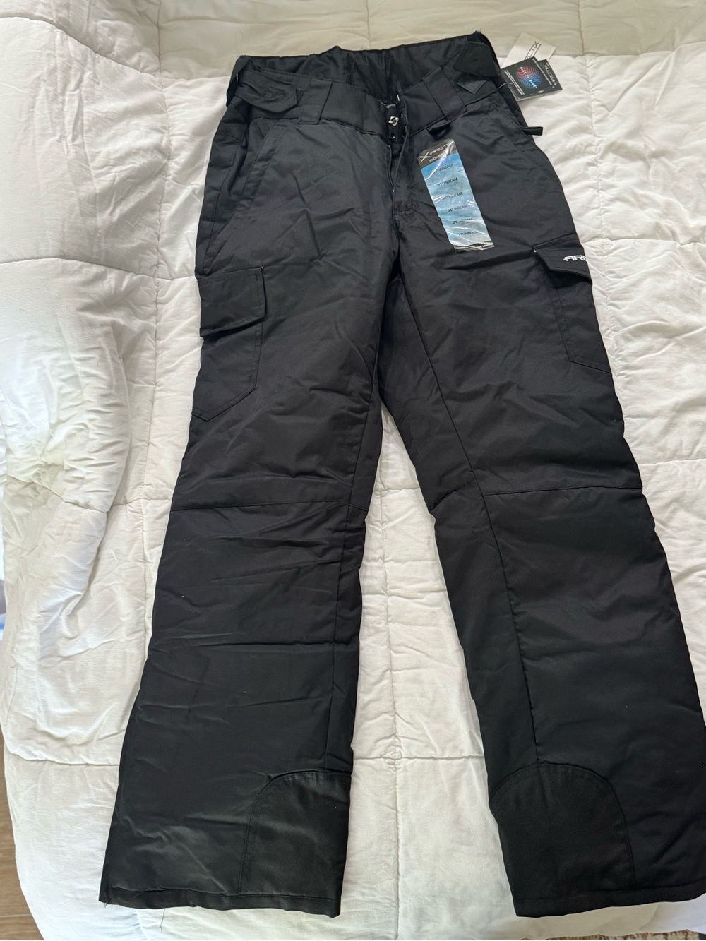 New Arctix Black Women's Cargo Snow Pants